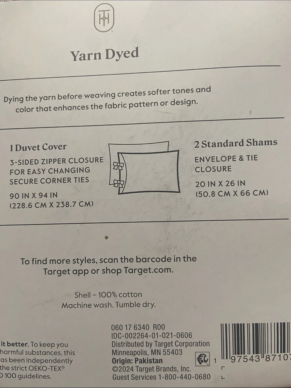 Threshold soft yarn